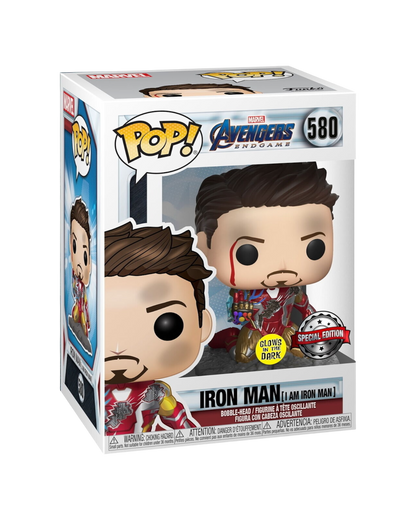 Funko Pop! 780 Iron Man (I am Iron Man) | Special edition | Glows in the dark
