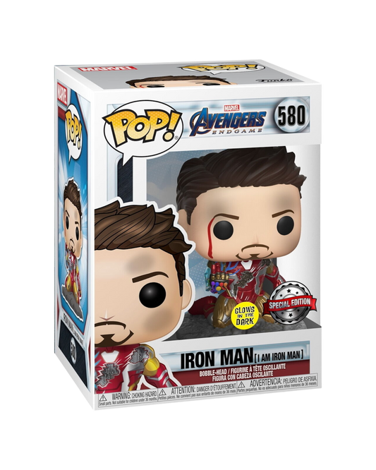 Funko Pop! 780 Iron Man (I am Iron Man) | Special edition | Glows in the dark