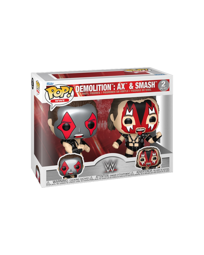 Funko Pop! 2 pack Demolition: Ax & Smash (Pre-Order)