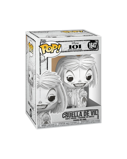 Funko Pop! 1647 Cruella De Vil | Sketched (Pre-Order)