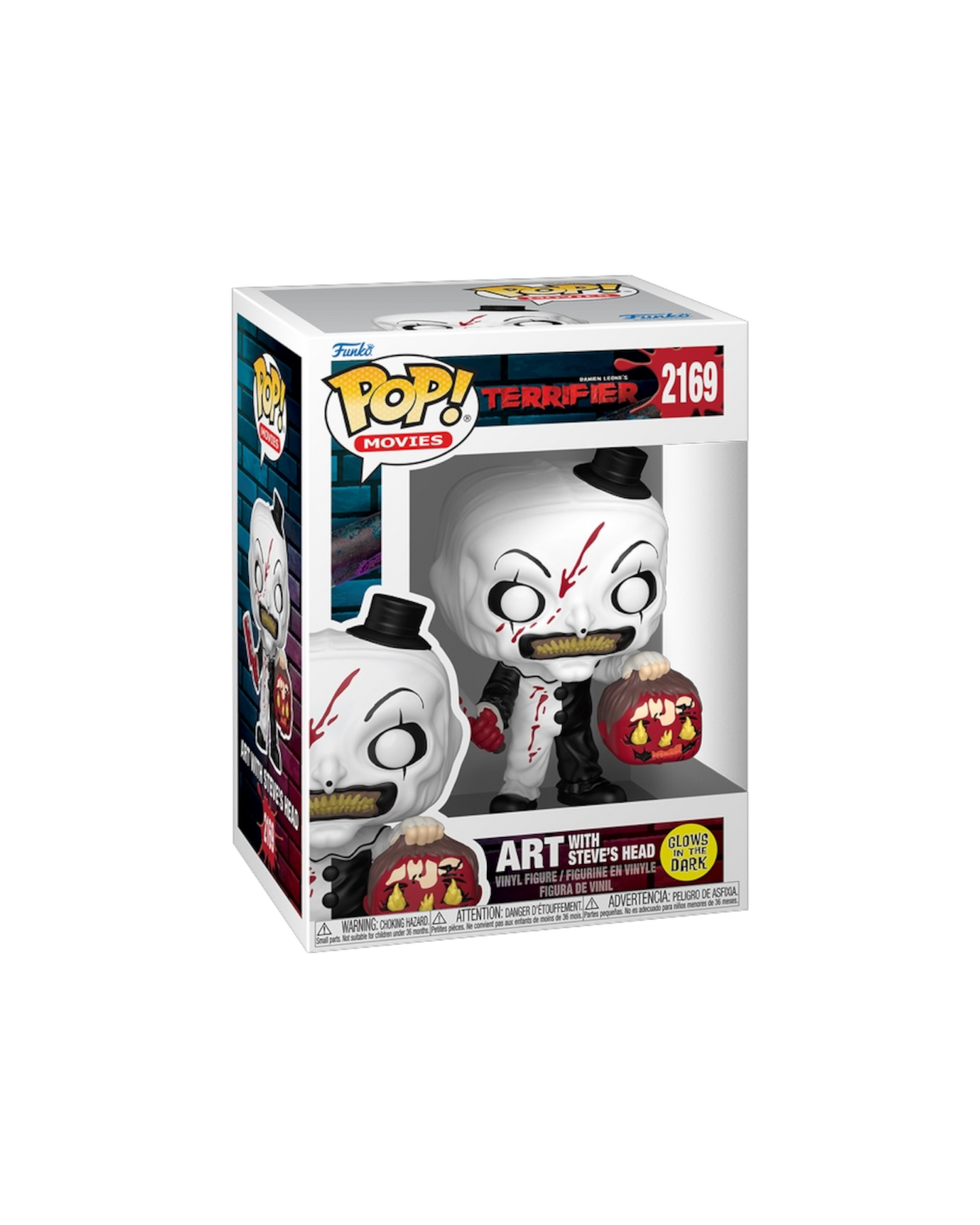 Funko Pop! 2169 Art with Steve’s head | Glows in the dark (Pre-Order)