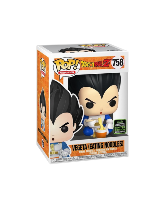 Funko Pop! 758 Vegeta (eating noodles) | Spring Convention 2020