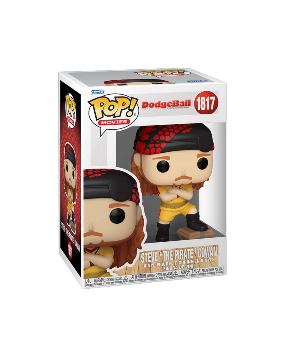 Funko Pop! 1817 Steve “The Pirate” Cowan (Pre-Order)