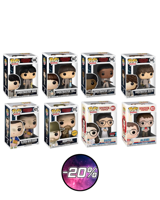 LOTTO UNICO Funko Pop! Stranger Things | Chase, Fall Convention 2019