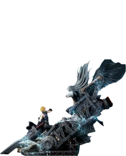 Statua Final Fantasy Sephirot vs Cloud Strife | Dragon x Fantasy Studio | Resin Statue