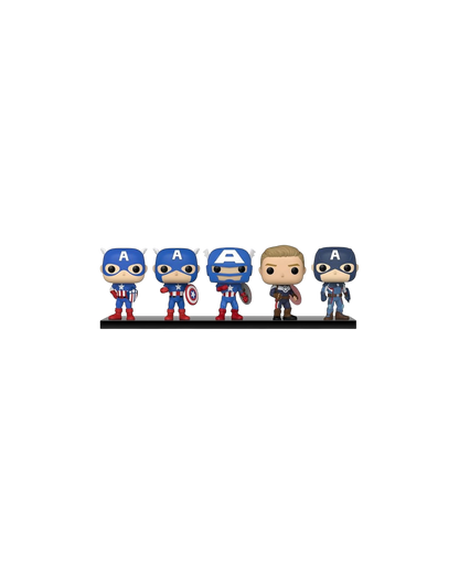 Funko Pop! 4 pack Captain America: through the ages | Amazon Exclusive