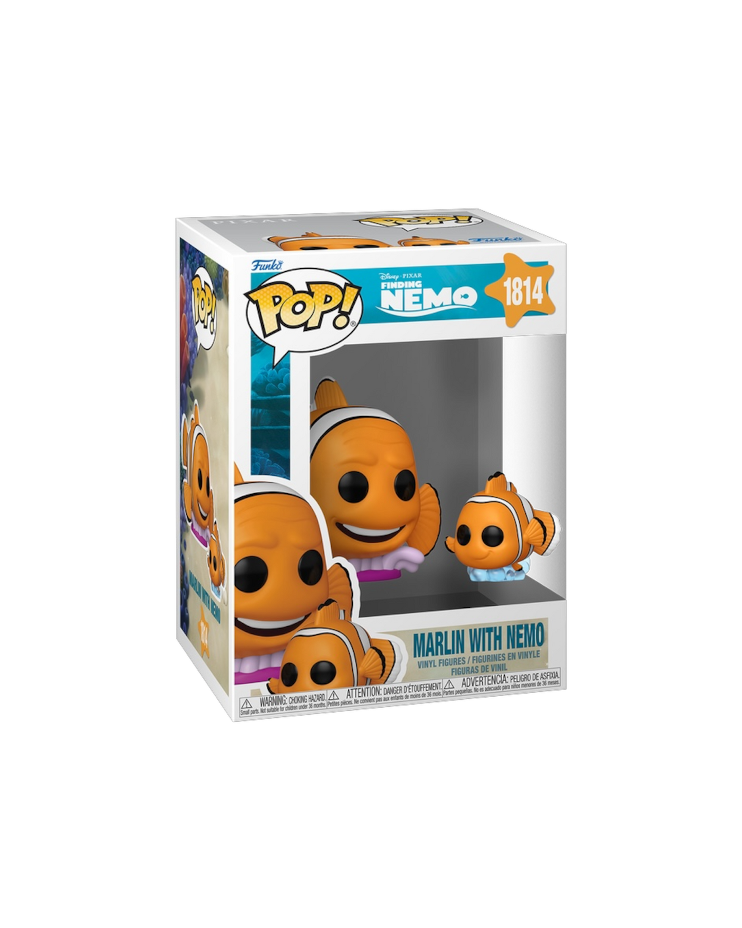 Funko Pop! 1814 Marlin with Nemo (Pre-Order)