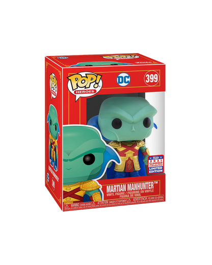 Funko Pop! 399 Martian Manhunter | Summer Convention 2021
