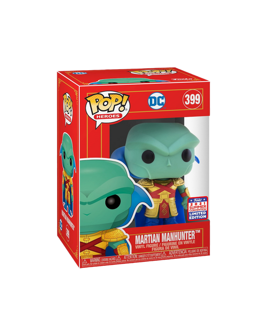 Funko Pop! 399 Martian Manhunter | Summer Convention 2021