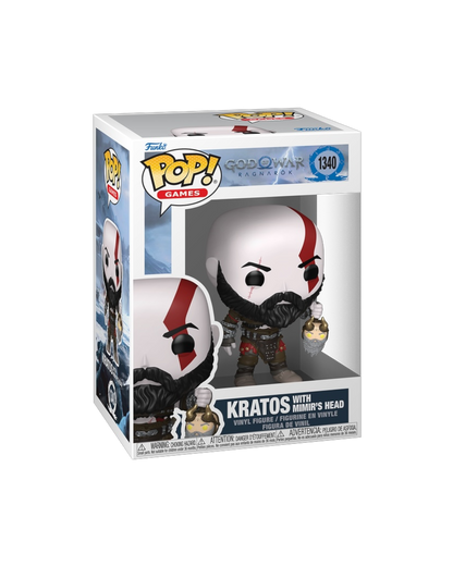 Funko Pop! 1340 Kratos with Mikir’s head (Pre-Order)