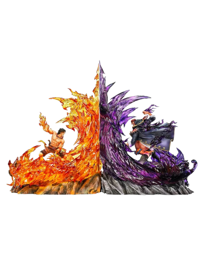 Ace vs Marshall D.Teach Statue | Studio Badges | Resin Statue | Scale 1:6 (Pre-Order)