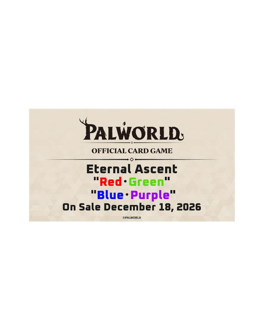 Palworld Display 6x “Trail deck Eternal Ascent blue • purple” TD04 | English (Pre-Order)