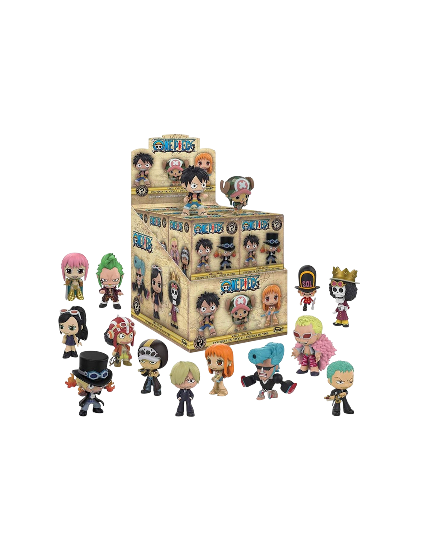 Funko Mystery Mini: One Piece Dressrosa saga (Pre-Order)