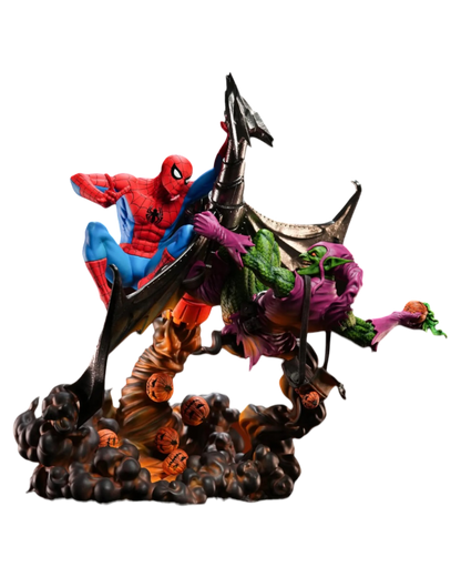 Statua Spider Man vs Green Goblin | 27abyss Studio | Resin statue  (Pre-Order)