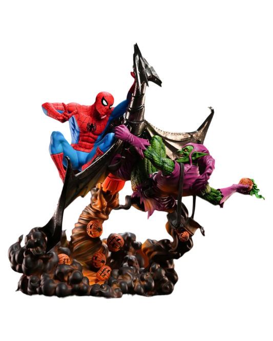 Statua Spider Man vs Green Goblin | 27abyss Studio | Resin statue  (Pre-Order)