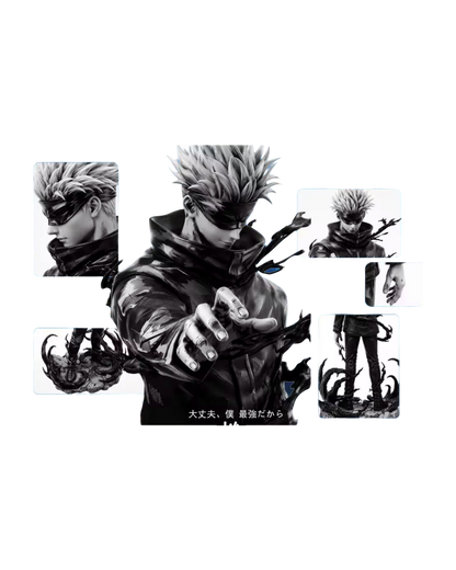 Statua Gojo x Ryomen Sukuna | Shu Studio | Resin statue (Pre-Order)