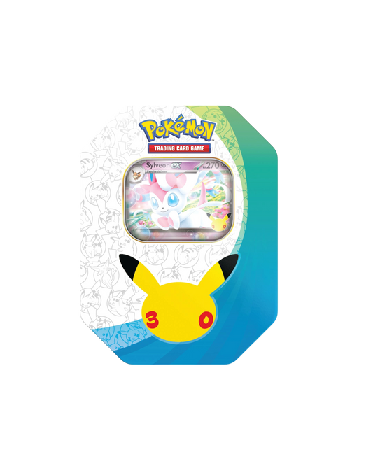 Pokémon 30th Anniversary Tin da collezione Sylveon-ex e Greninja-ex | ITA