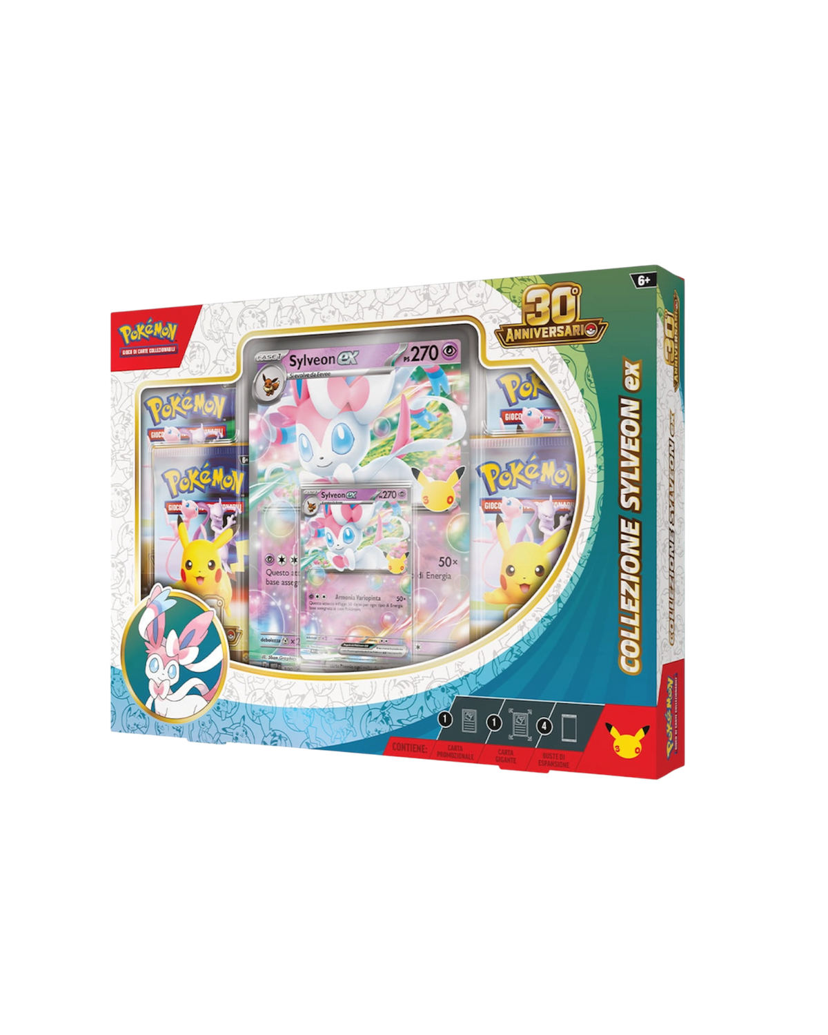 Pokémon 30th anniversary | Collezione Sylveon ex e Greninja ex | Italiano