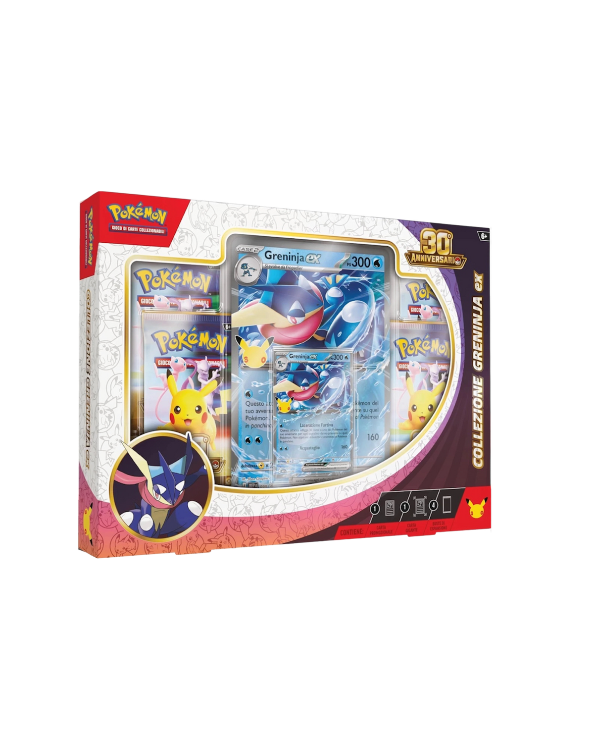 Pokémon 30th anniversary | Collezione Sylveon ex e Greninja ex | Italiano