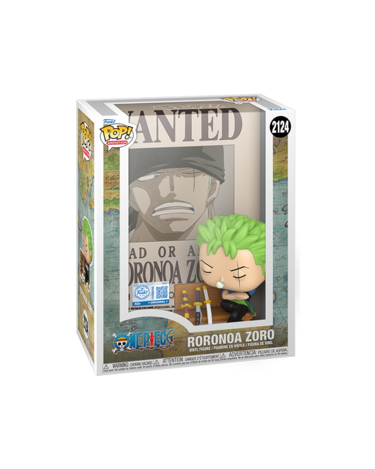 Funko Pop! 2124 Roronoa Zoro (Wanted Poster) | Special Edition (Pre-Order)
