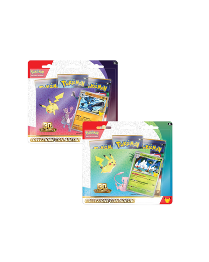 Pokémon 30th anniversary | Collezione con adesivi | Italiano