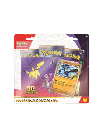 Pokémon 30th anniversary | Collezione con adesivi | Italiano