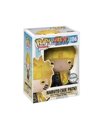 Funko Pop! 186 Naruto (Six Path) | Exclusive | Glows in the dark