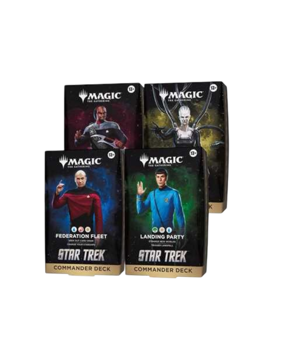 Star Trek Magic | Box Commander deck | 4 mazzi | ENG (Pre-Order)
