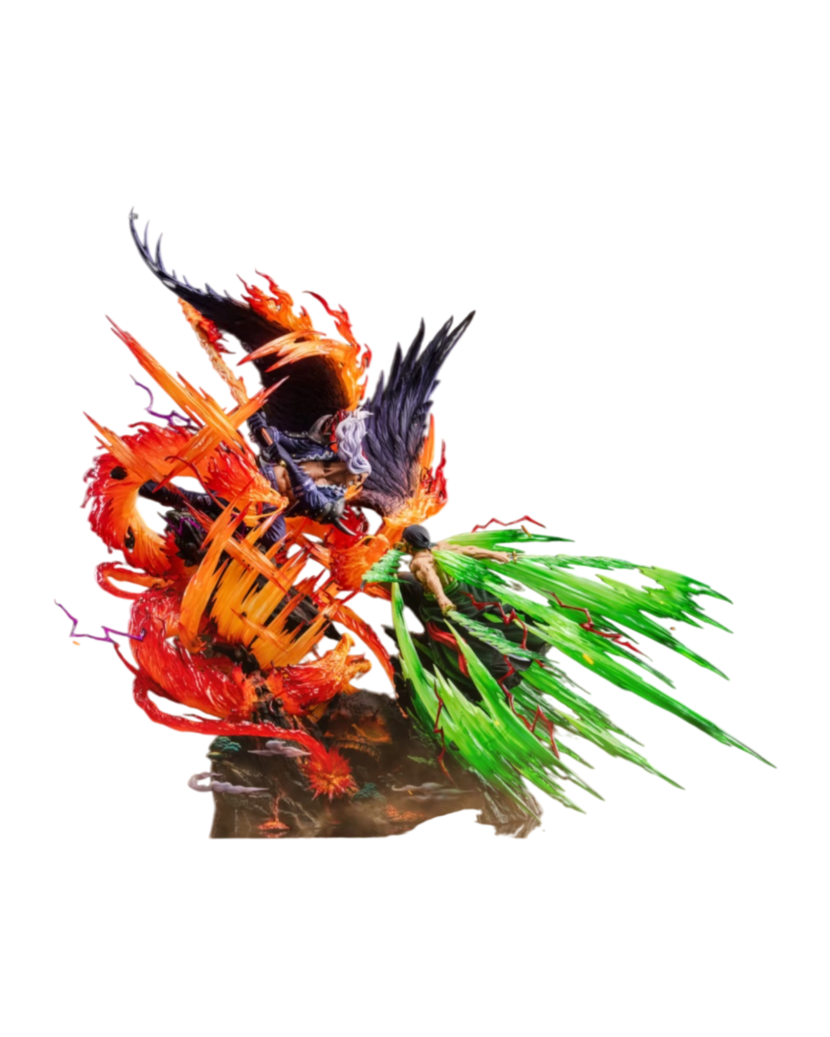 Statua Zoro vs King | Jimei Palace x AniKingdom Studio | Resin statue (Pre-Order)