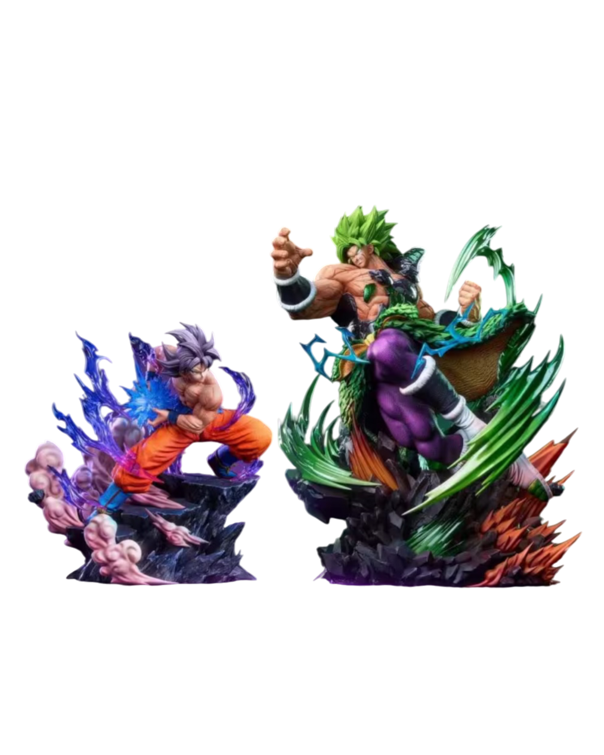 Statua Goku Ultra Instinct x Broly | Forge Studio | Resin statue (Pre-Order)