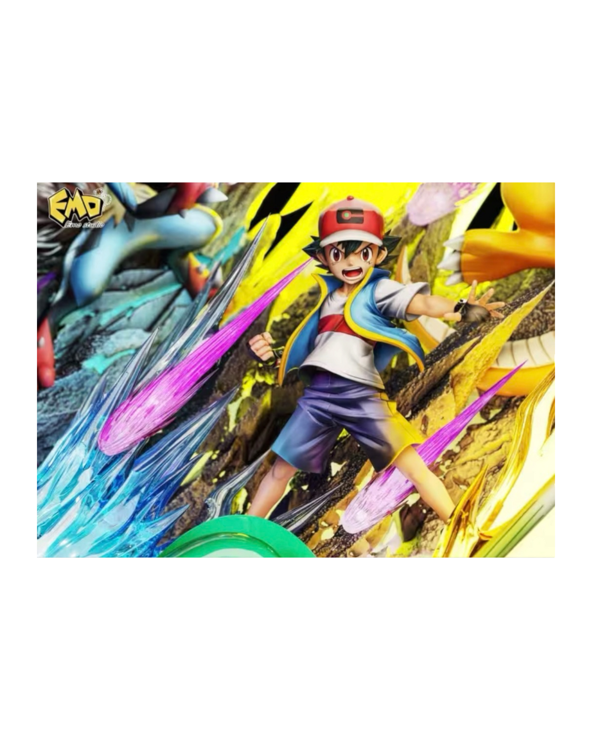 Statua Ash Pokémon Master | EMO Studio | Resin statue (Pre-Order)