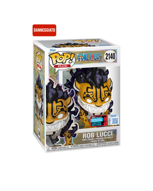 Funko Pop! 2140 Rob Lucci | Special Edition | Fall Convention 2025 (Scatola danneggiata)
