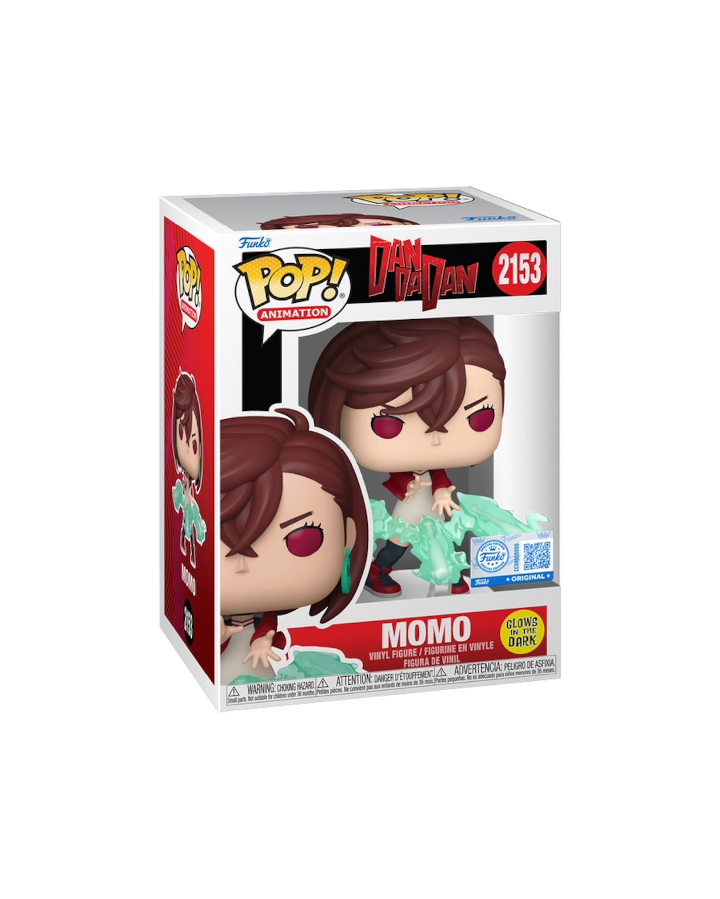 Funko Pop! 2153 Momo | Special Edition | Glows in the dark