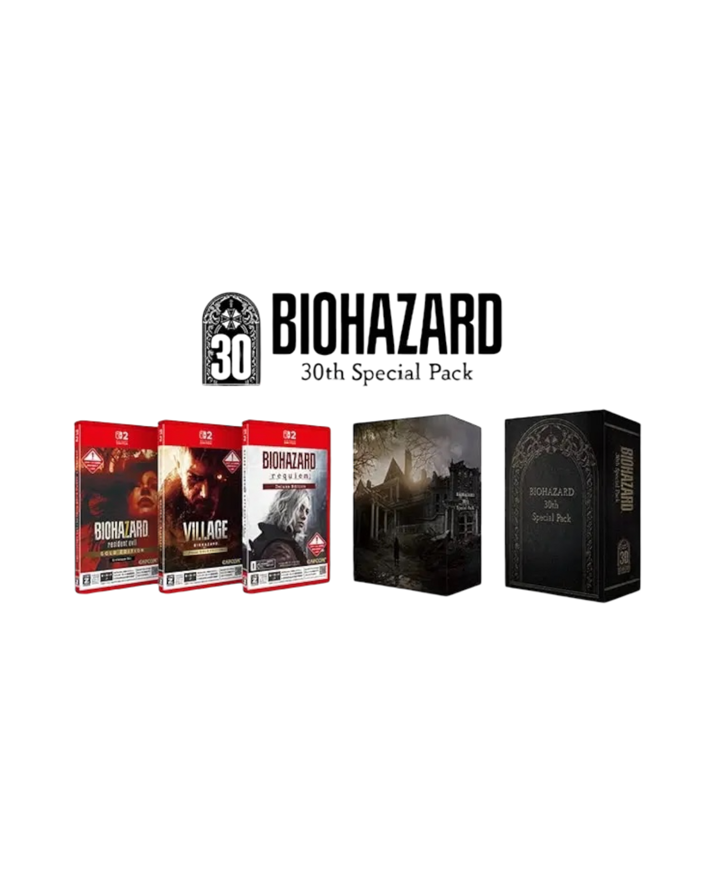 Resident Evil Biohazard 30th Special Pack | Nintendo Switch (Pre-Order)