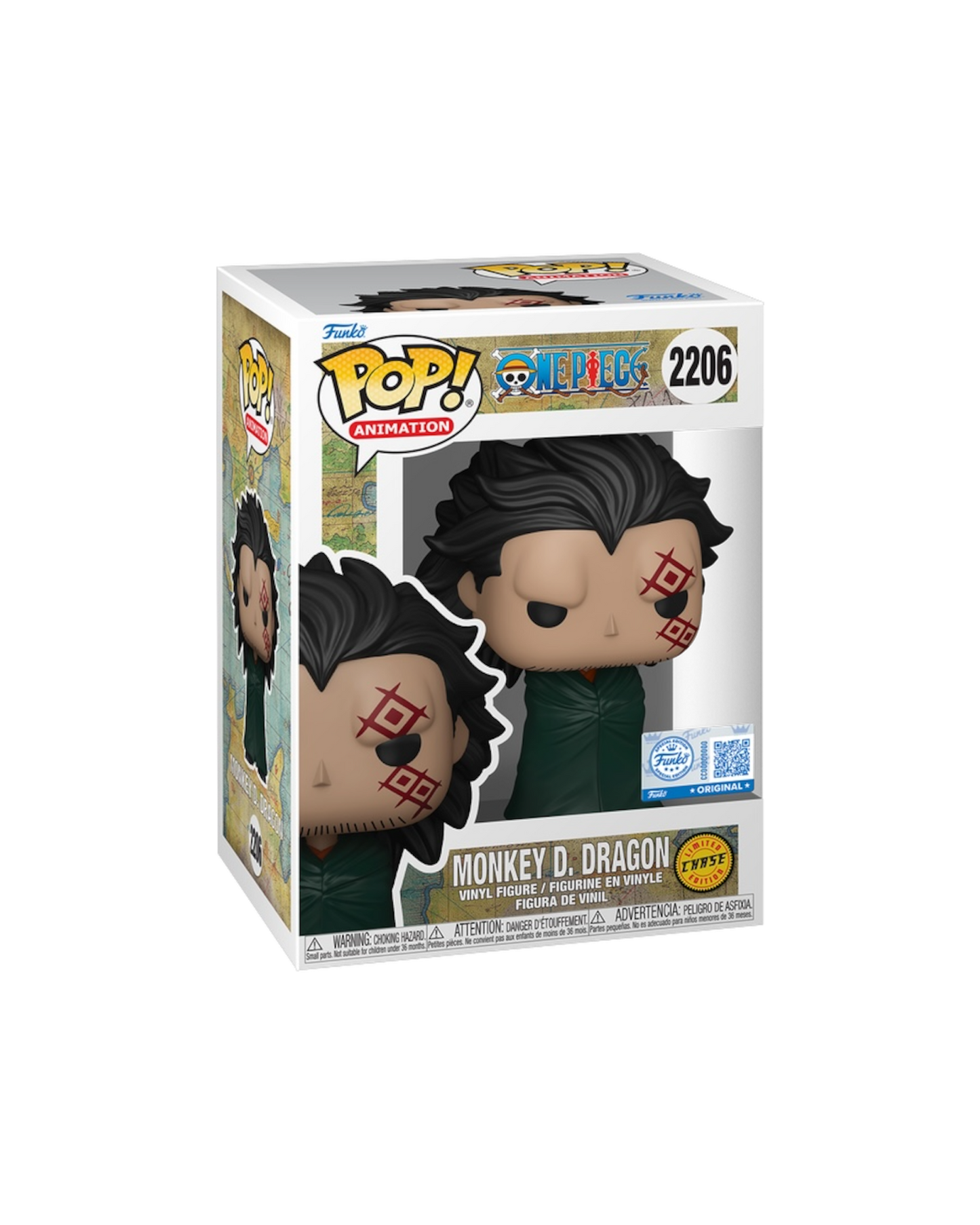 Funko Pop! 2206 Monkey D. Dragon | Chase | Special edition