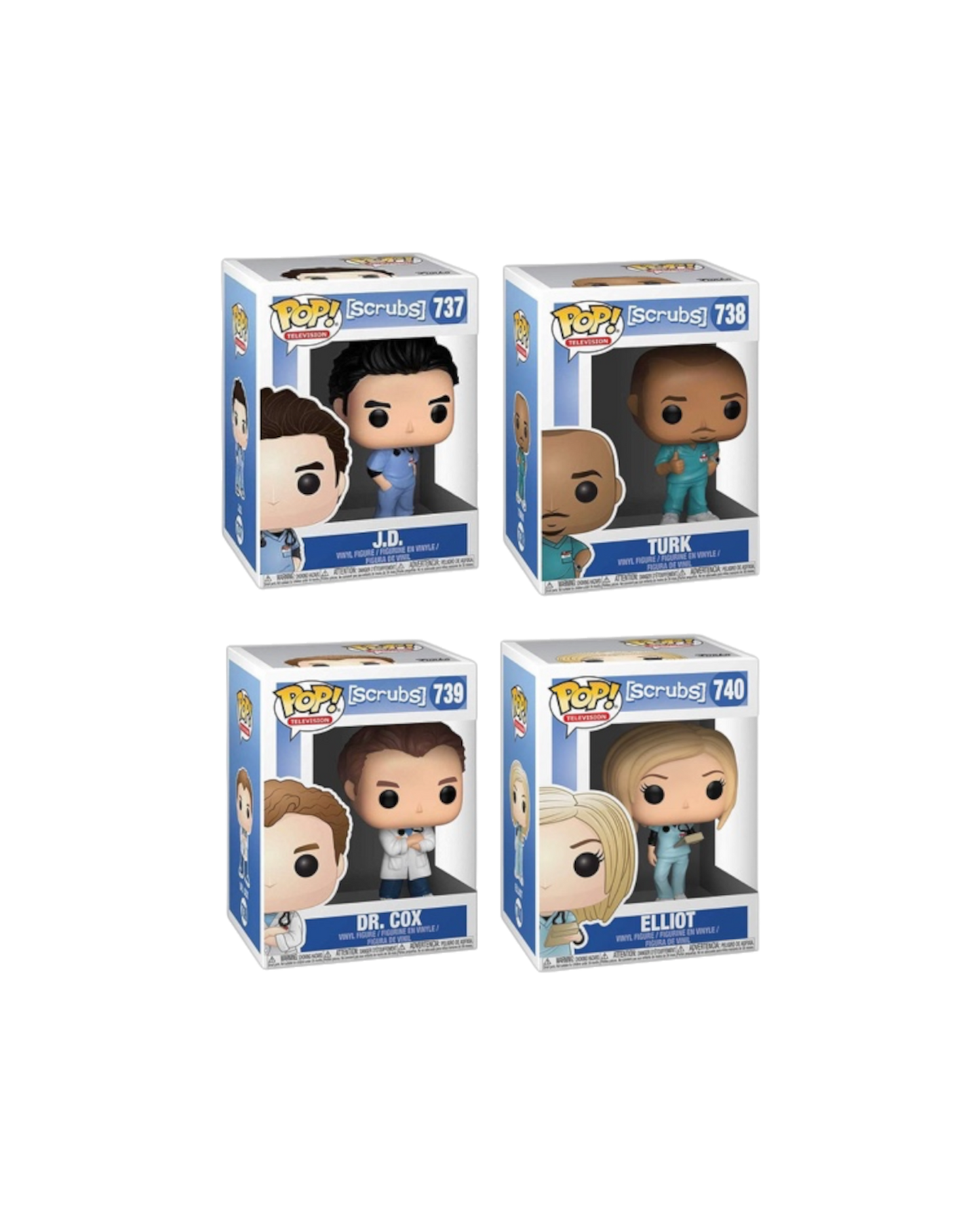 SINGLE LOT Funko Pop! Scrubs