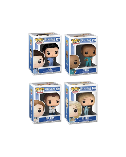 SINGLE LOT Funko Pop! Scrubs