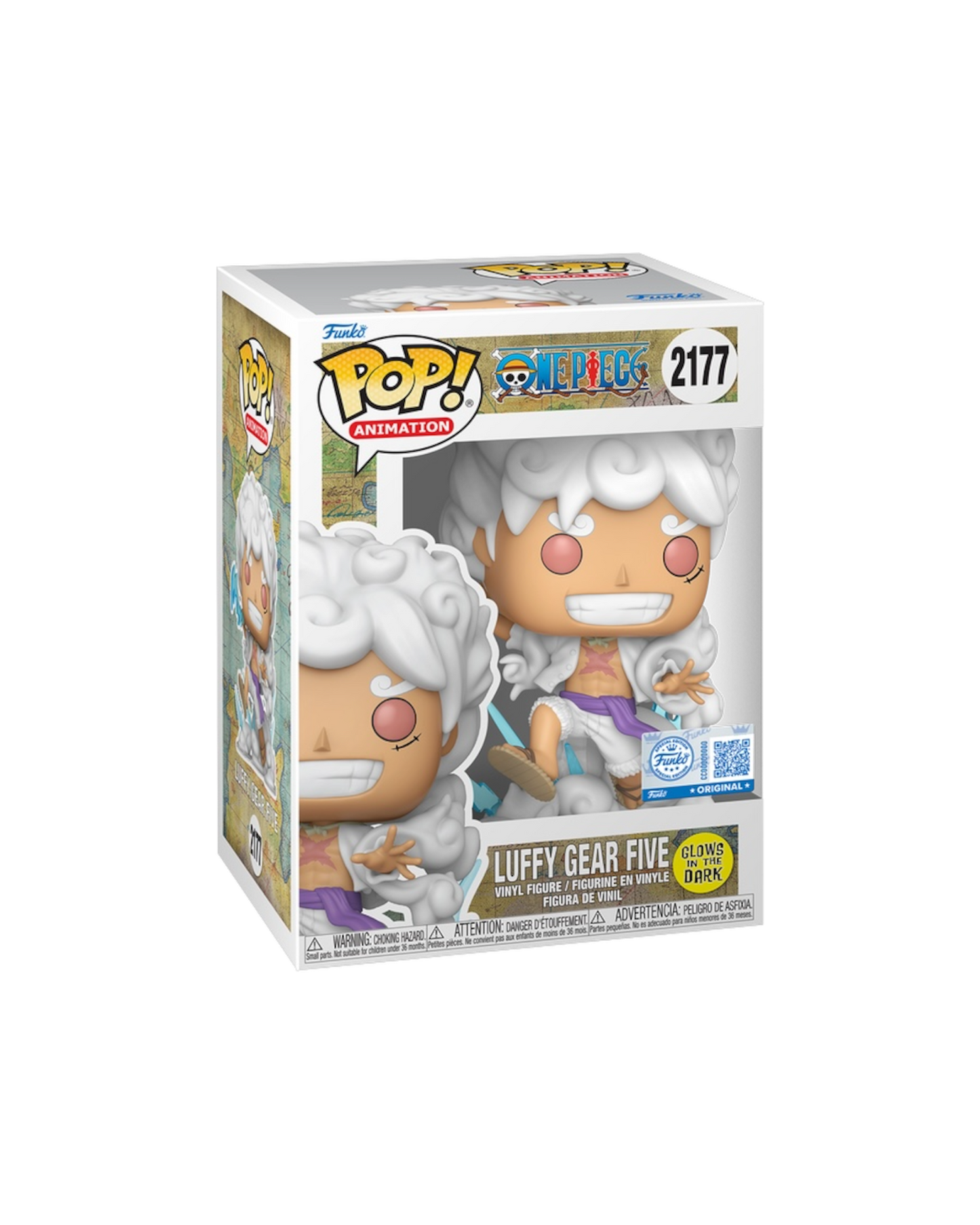 Funko Pop! 2177 Luffy Gear Five | Special edition | Glows in the dark (Pre-Order)