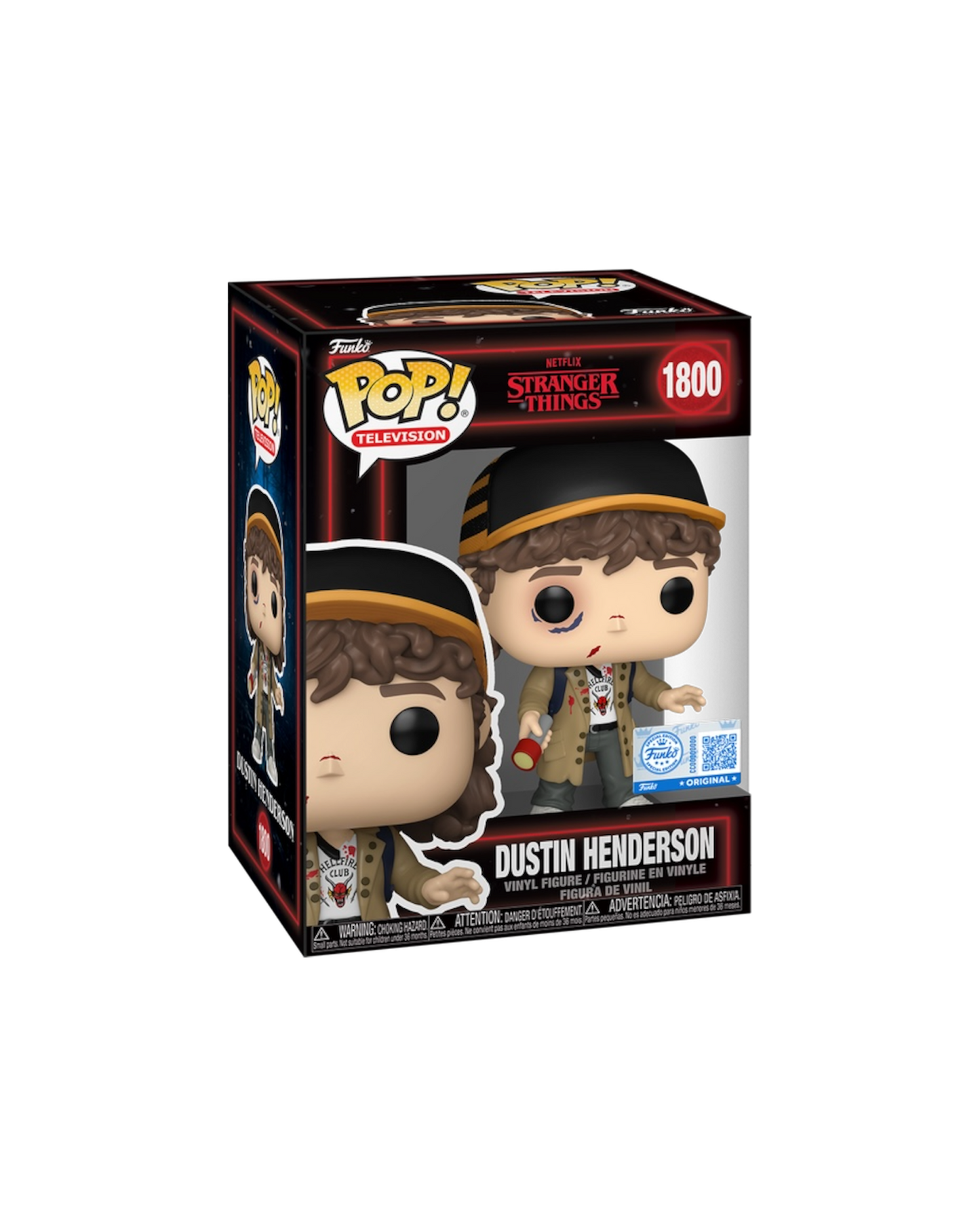 Funko Pop! 1800 Dustin Henderson | Special edition