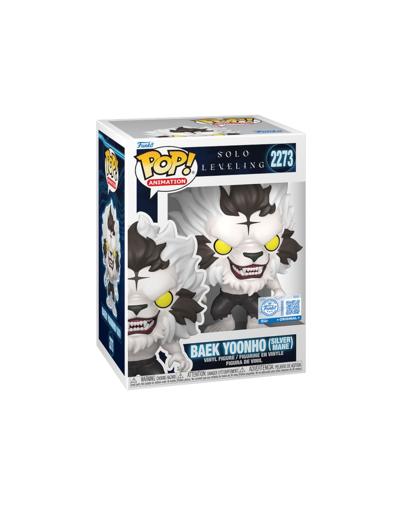 Funko Pop! 2273 Baek Yoonho (Silver Mane) | Special edition