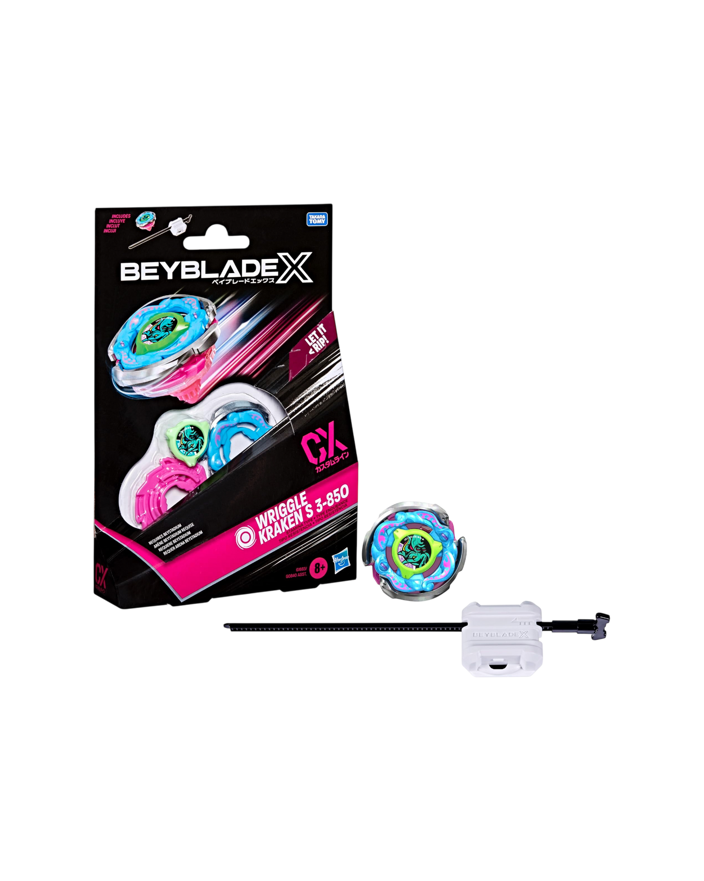 Beyblade WRIGGLE KRAKEN