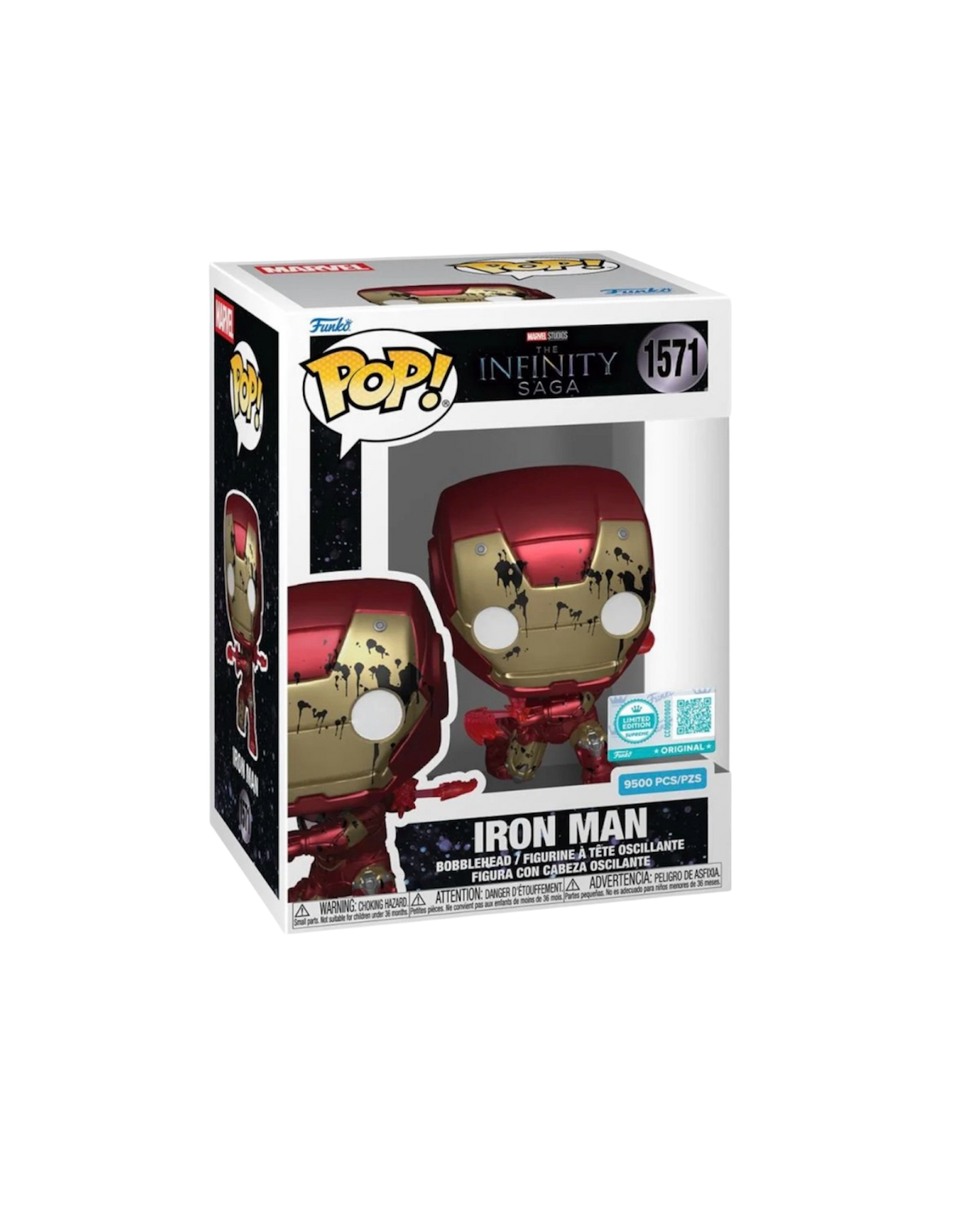 Funko Pop! 1571 Iron Man | Supreme Edition - 9500 pzs