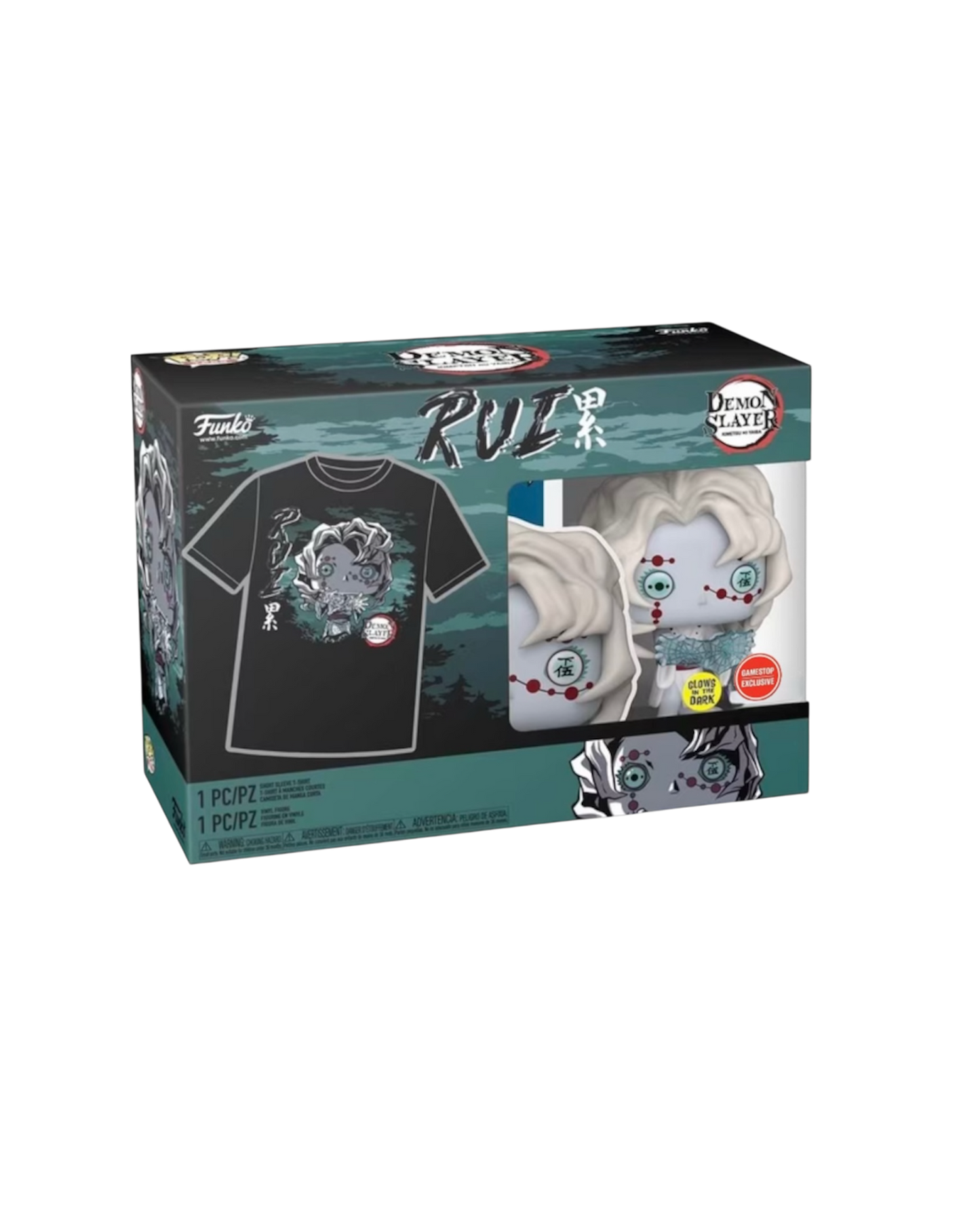 Funko Pop! 1307 Rui Pop&Tee | Glows in the dark | GameStop exclusive