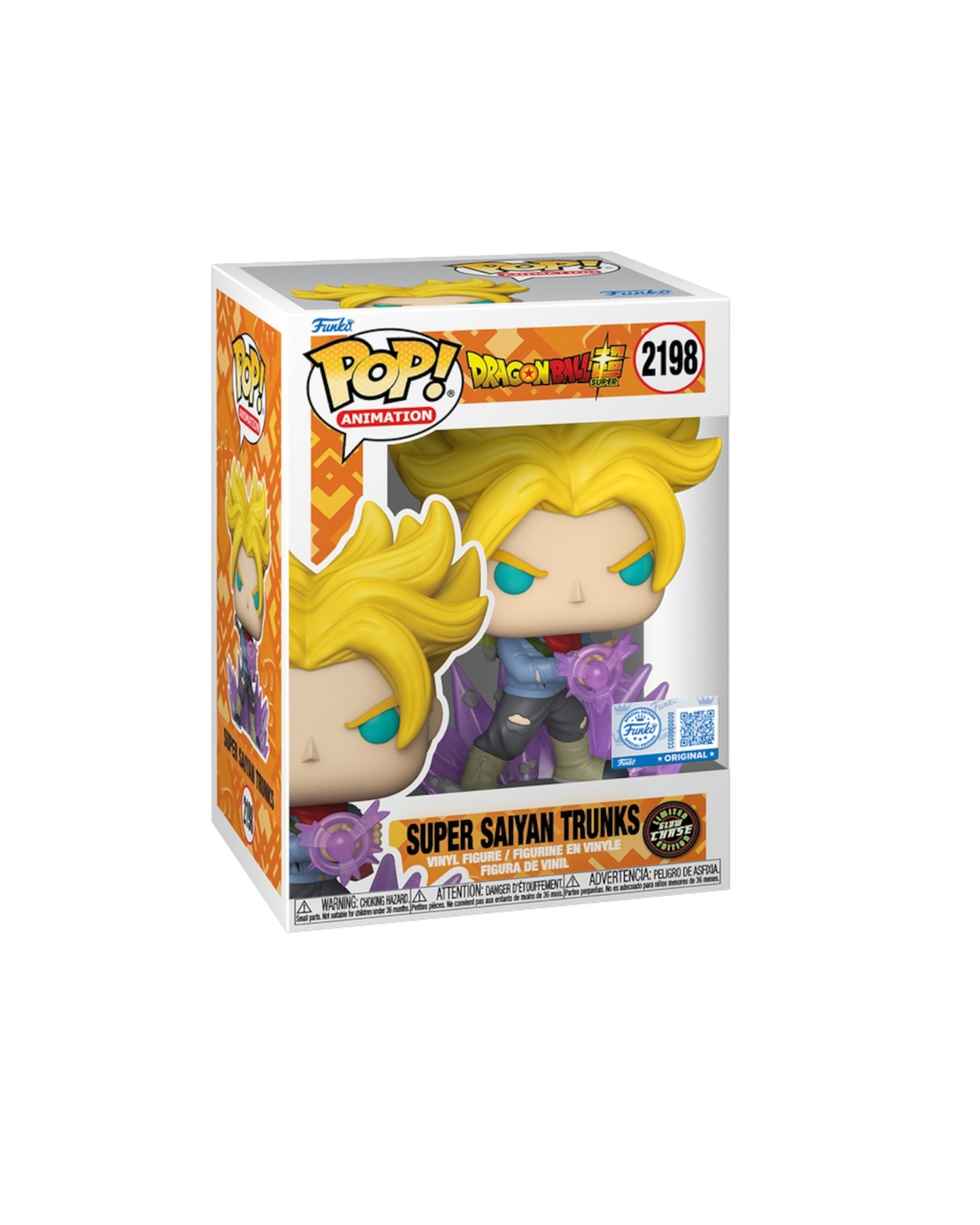 Funko Pop! 2198 Super Saiyan Trunks | Chase | Glows in the dark | Special edition