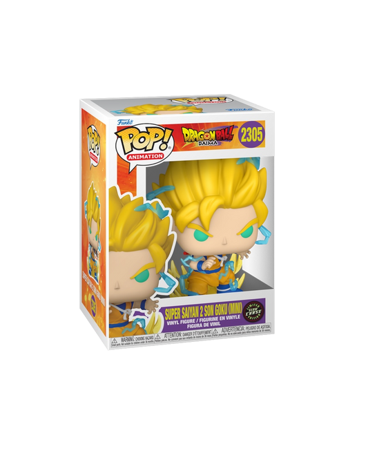 Funko Pop! 2305 Super Saiyan 2 Son Goku (Mini) | Chase | Glows in the dark