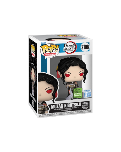 Funko Pop! 2196 Muzan Kibutsuji | Spring Convention 2026 | Metallic