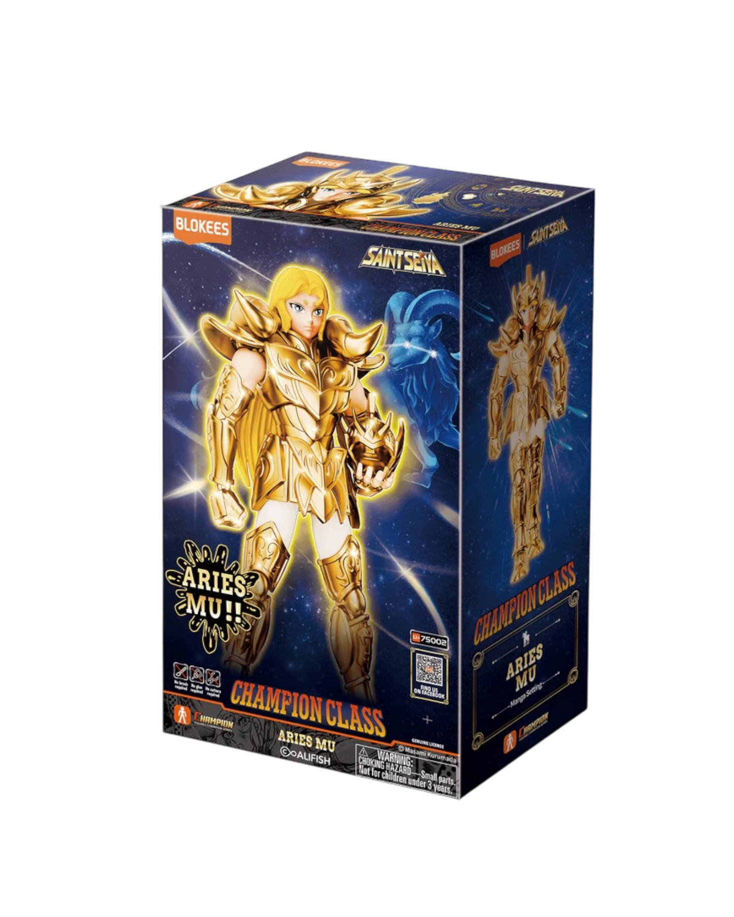 Model Kit Blokees Saint Seiya: Champion Class Aries Mu