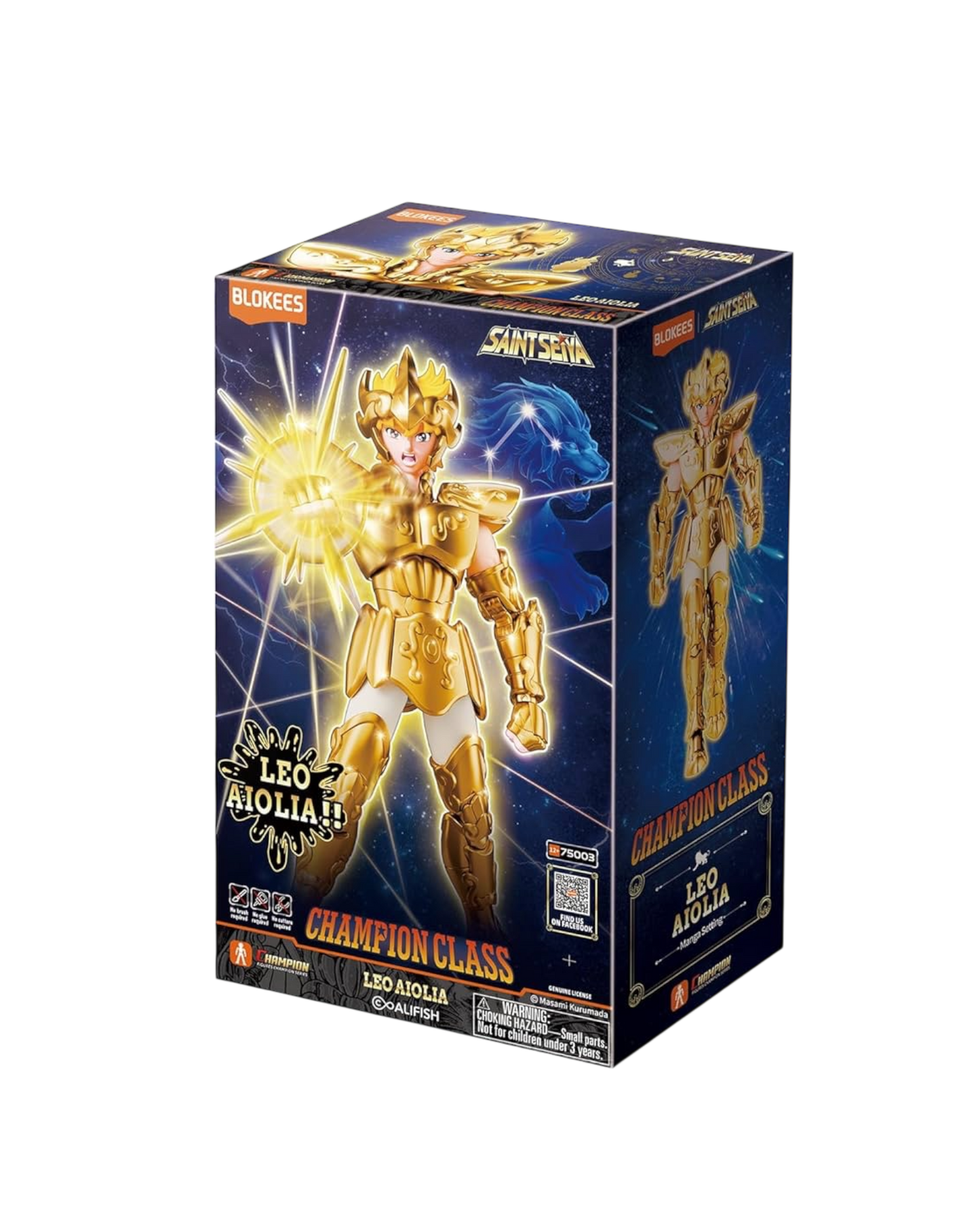 Model Kit Blokees Saint Seiya: Champion Class Leo Aiolia