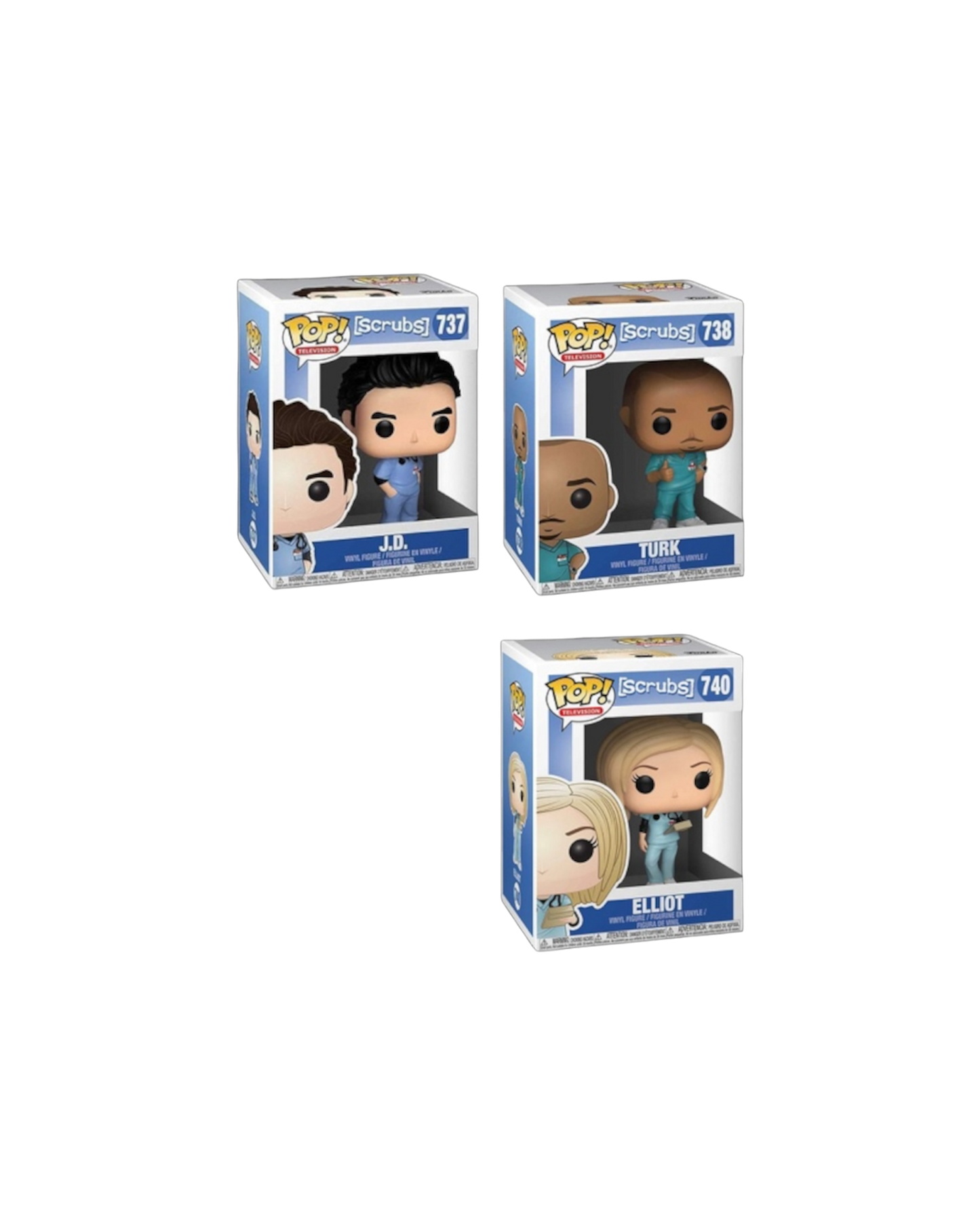 SINGLE LOT Funko Pop! Scrubs