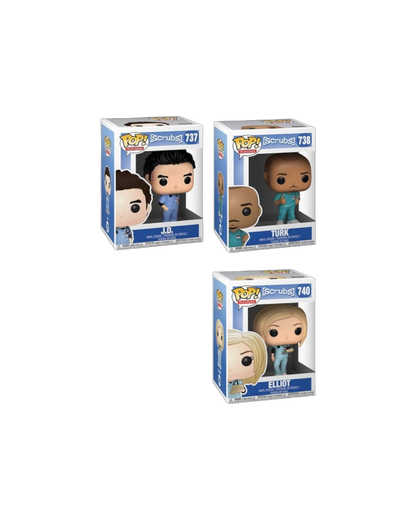 SINGLE LOT Funko Pop! Scrubs